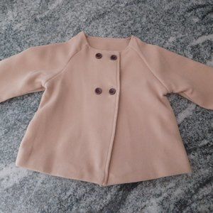 Baby Girl Pea Coat, Never Worn!